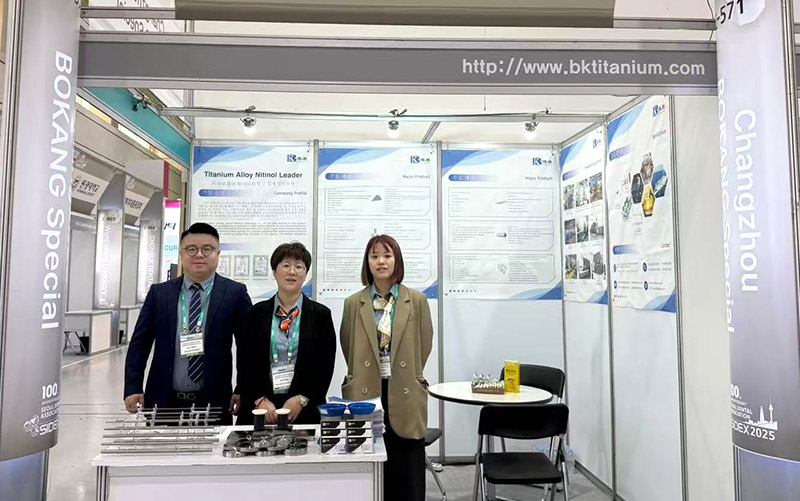 Bokang Titanio brilla a Sidex 2025-Booth C-571 ora aperto ai visitatori